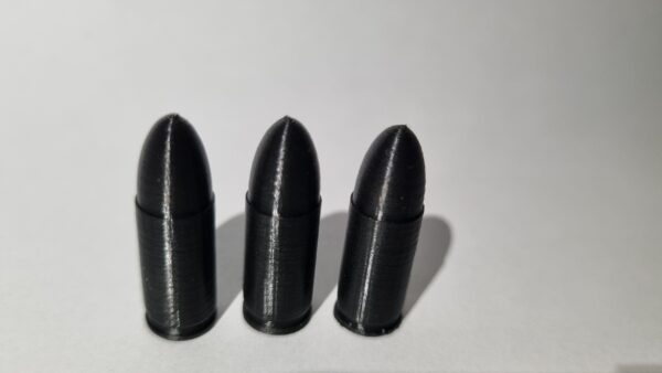 Munição De Manejo Snap Caps Treinamento Disparo A Seco 9mm