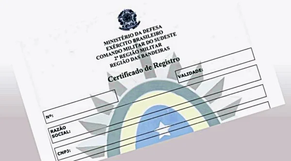 Concessão de Certificado de Registro do Exército - CAC